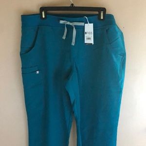 Figs Kade Scrub Pants - Pacific Blue